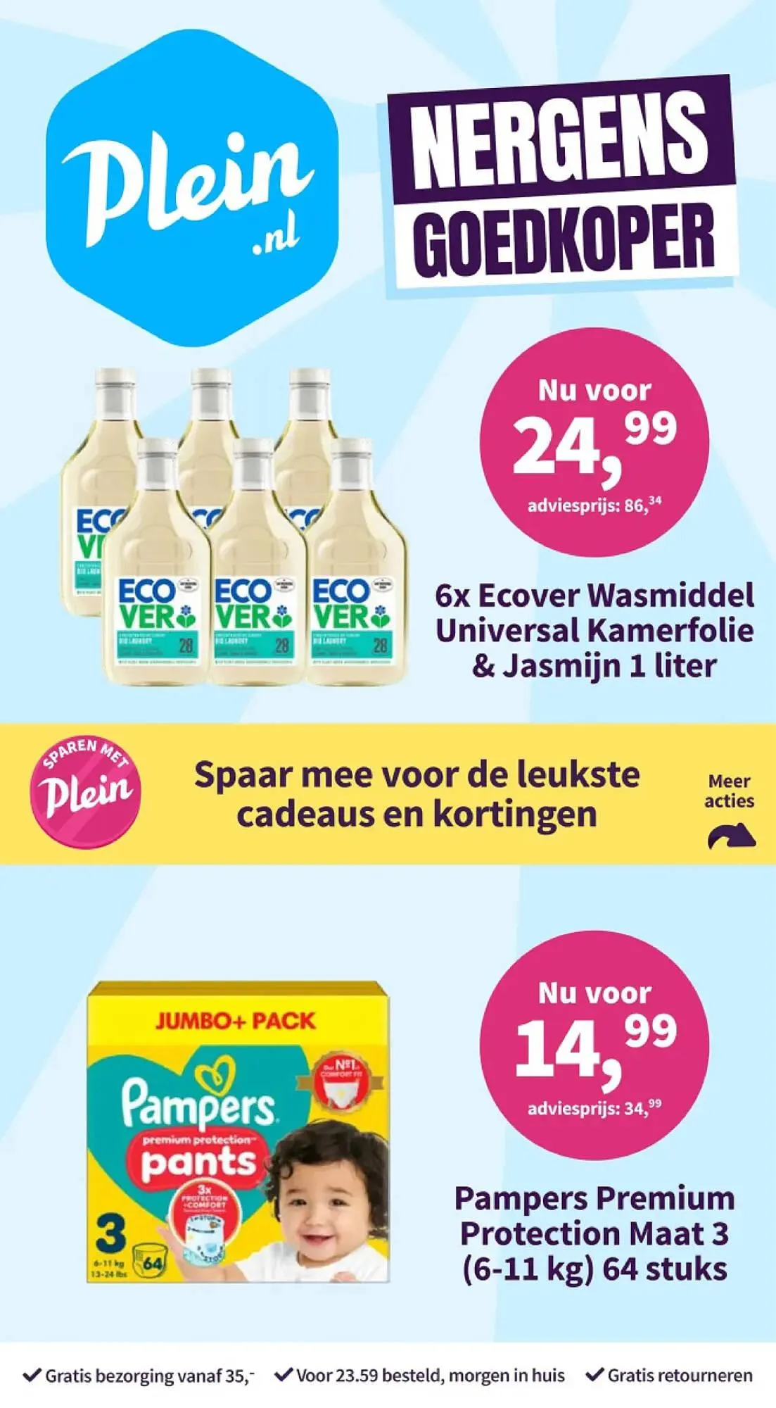 Plein.nl folder van 20 maart tot 22 maart 2026 - Folder pagina 1