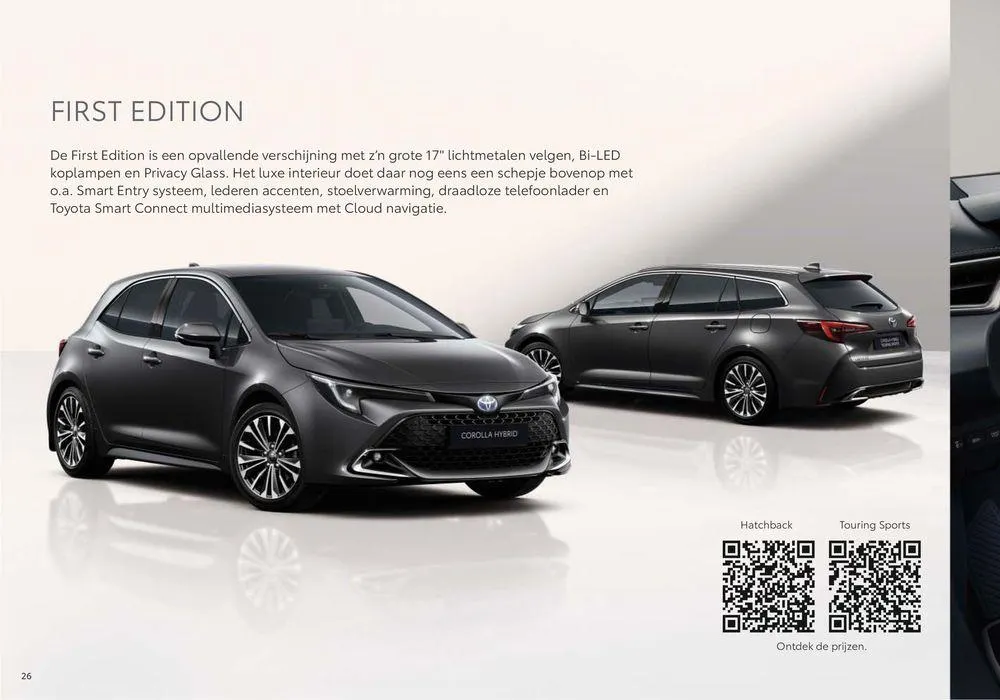 Corolla Hatchback van 20 november tot 20 november 2024 - Folder pagina 26