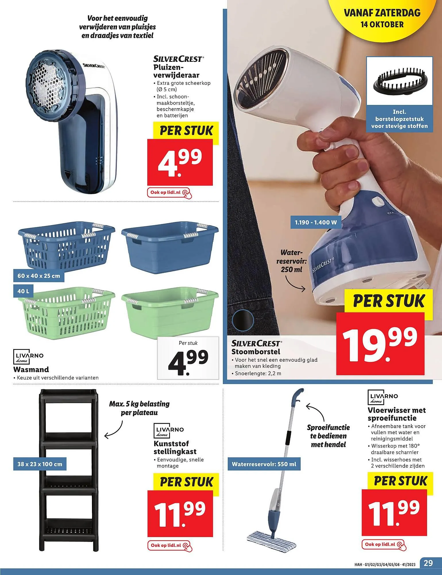 Lidl folder van 9 oktober tot 15 oktober 2023 - Folder pagina 29