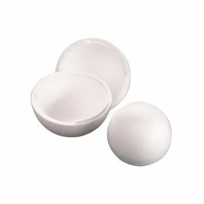 Piepschuim bal 2-delig - 15 cm