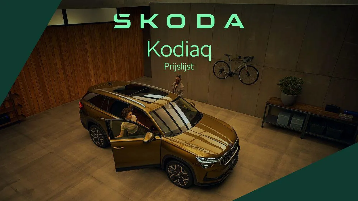 Škoda Kodiaq prijslijst per 3 september 2024 van 4 september tot 4 september 2025 - Folder pagina 1