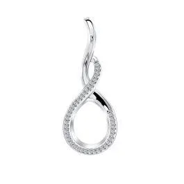 MY iMenso Goccy "Treccia" (15mm) medaillon (925/rhod-plated)