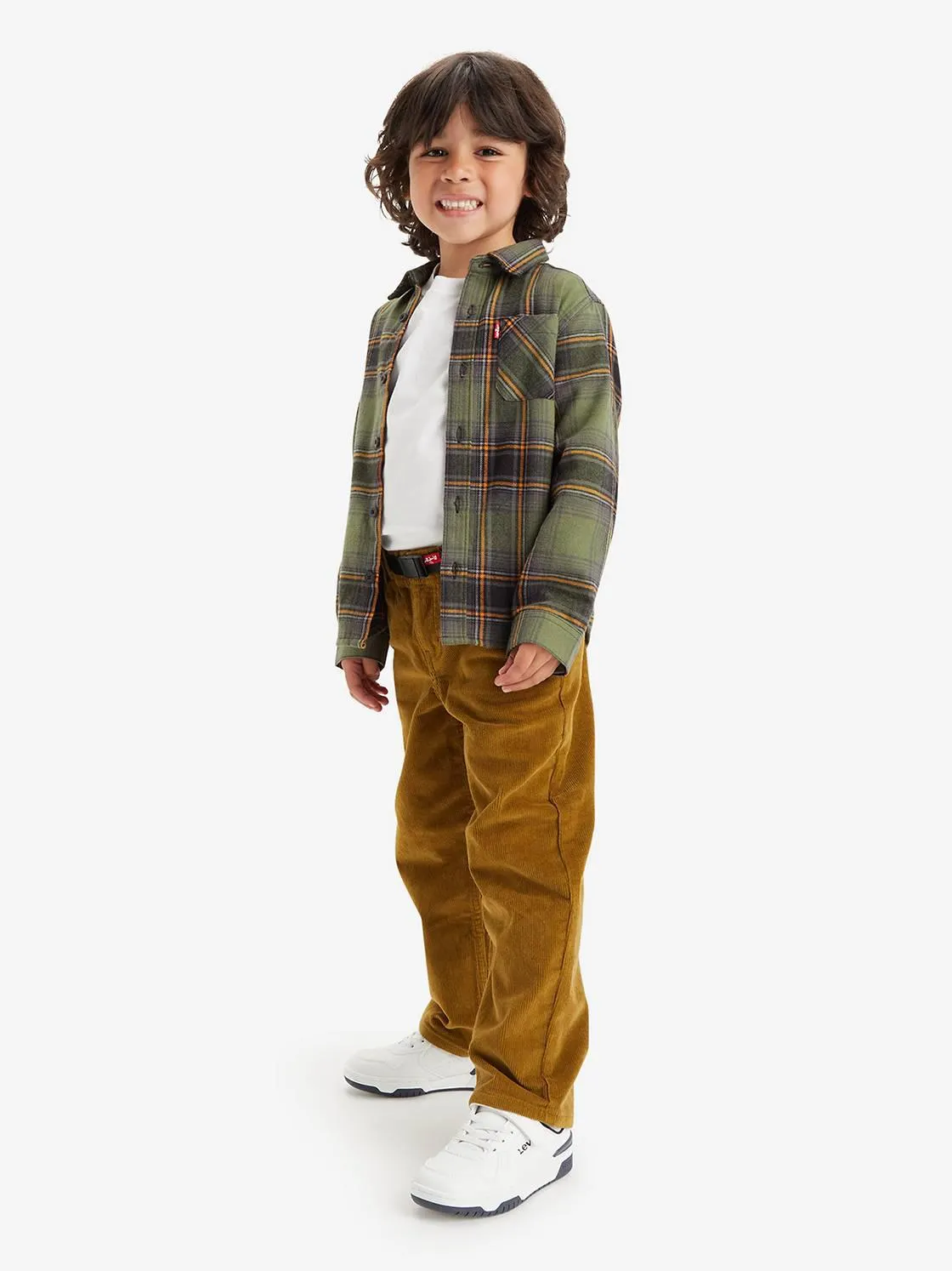 Kids Stay Loose Tapered Corduroy Pants