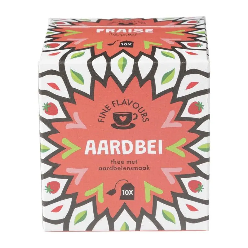 Fine flavours vruchten thee - aardbei - 10 zakjes