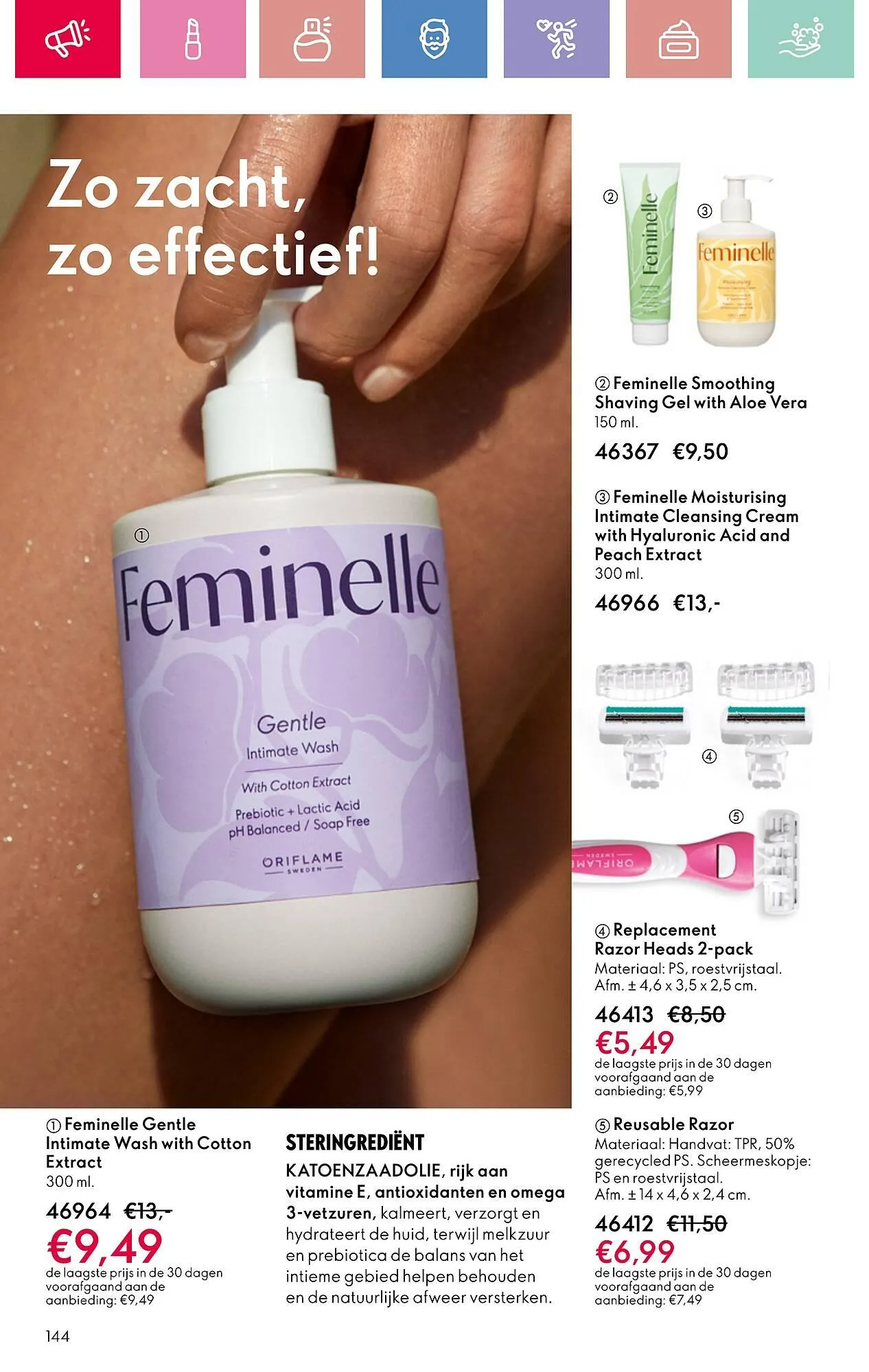 Oriflame folder van 31 maart tot 19 april 2025 - Folder pagina 144