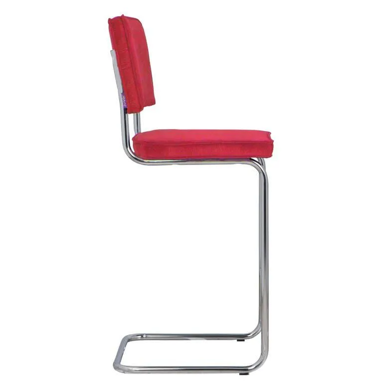 Barstoel Ridge Rib - rood