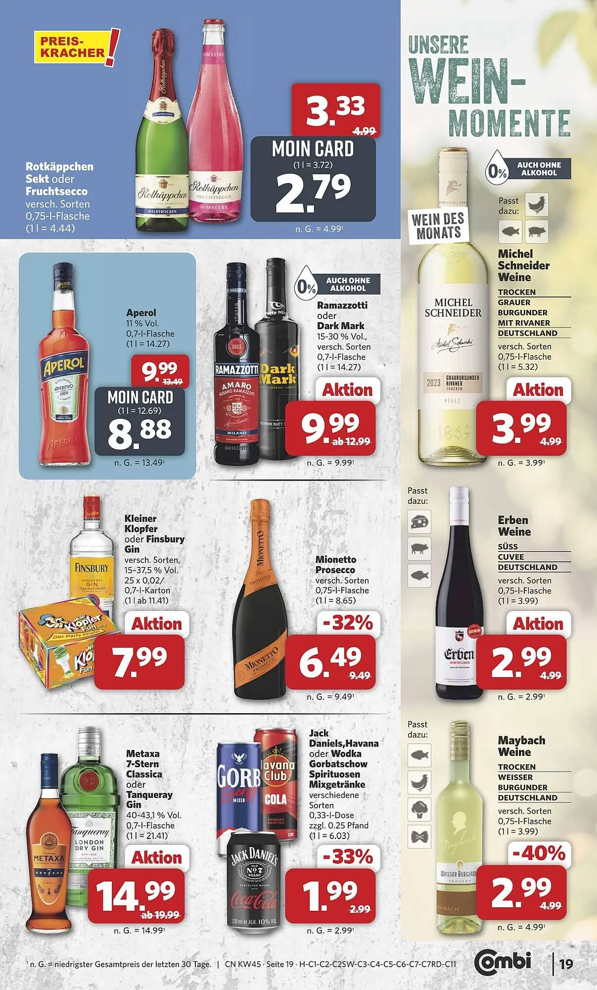 Combi Markt DE folder van 2 november tot 8 november 2025 - Folder pagina 20