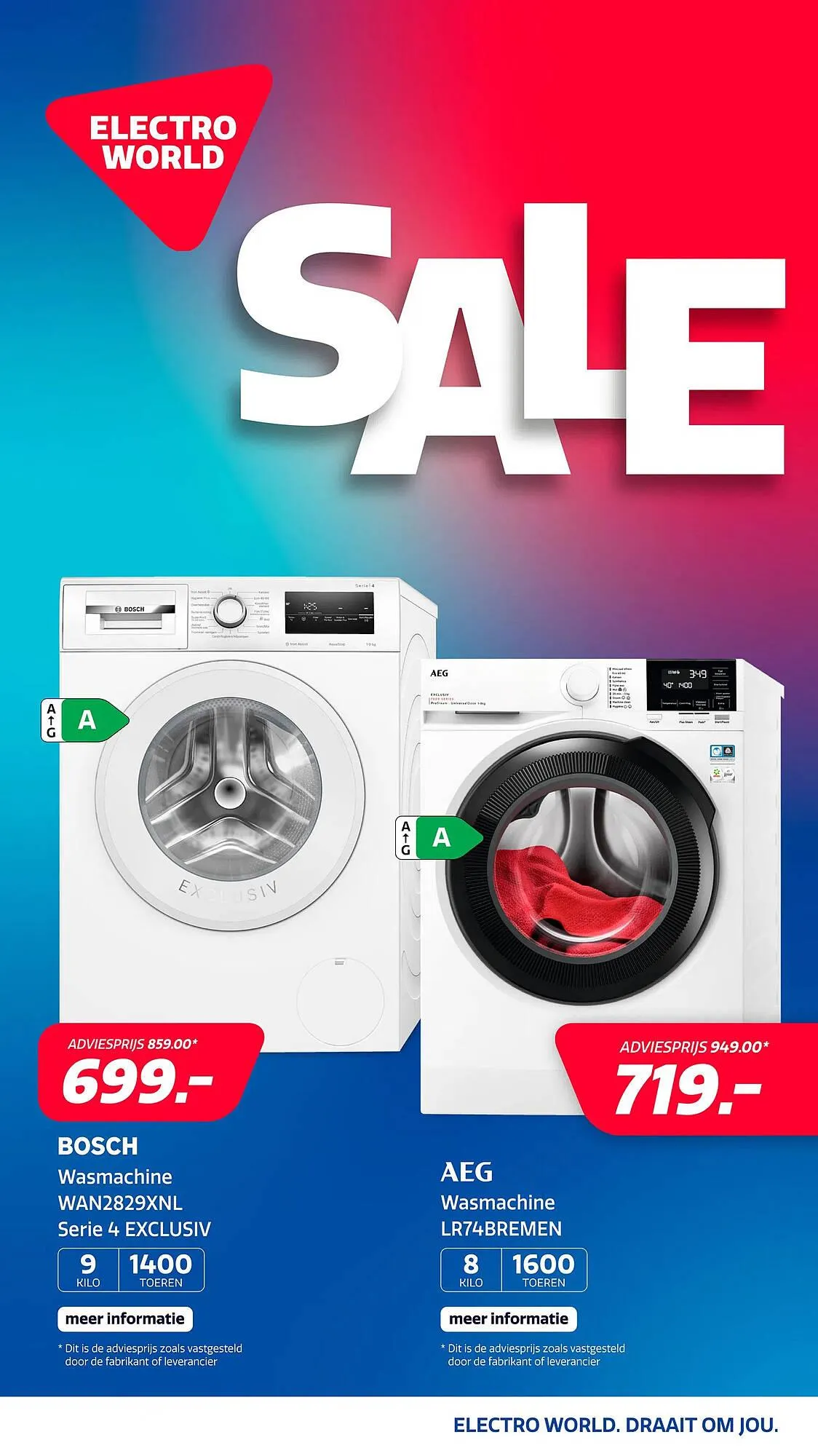 Electroworld folder van 19 januari tot 1 februari 2026 - Folder pagina 1