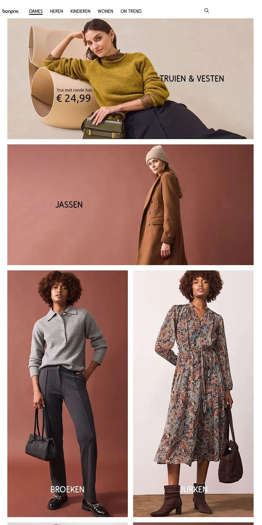 Bonprix Actuele folder van 27 oktober tot 2 november 2025 - Folder pagina 1