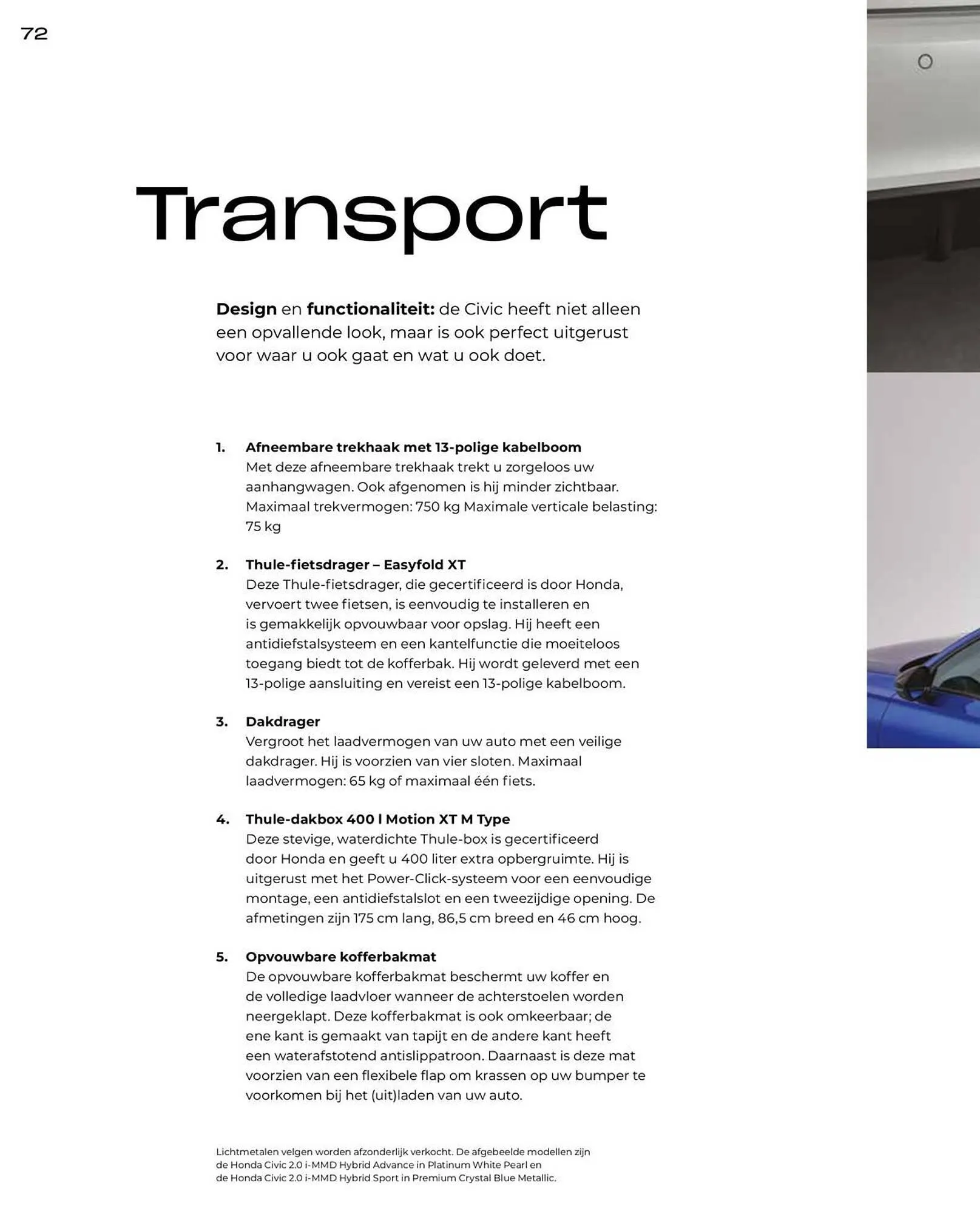 Honda folder van 16 september tot 31 december 2025 - Folder pagina 72