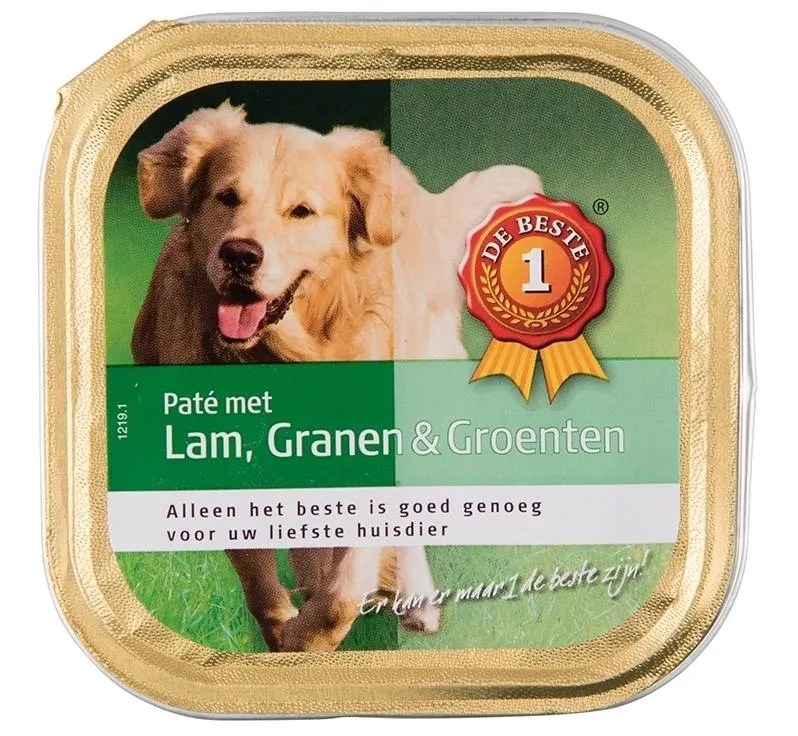 1 de Beste pate lam/groente (150 gr)