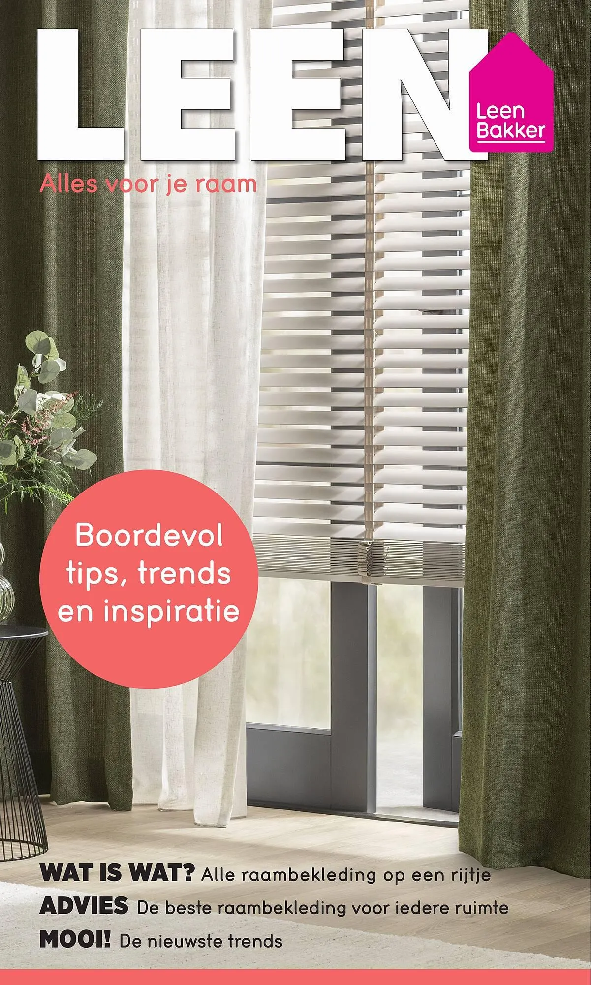 Leen Bakker magazine - Ramen van 25 mei tot 29 april 2024 - Folder pagina 1