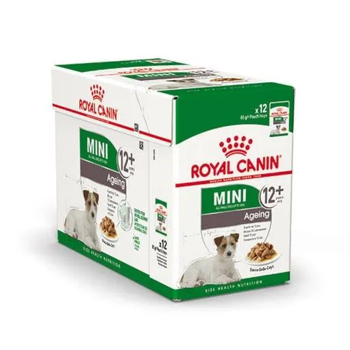 Natvoer voor honden SHN Mini Ageing