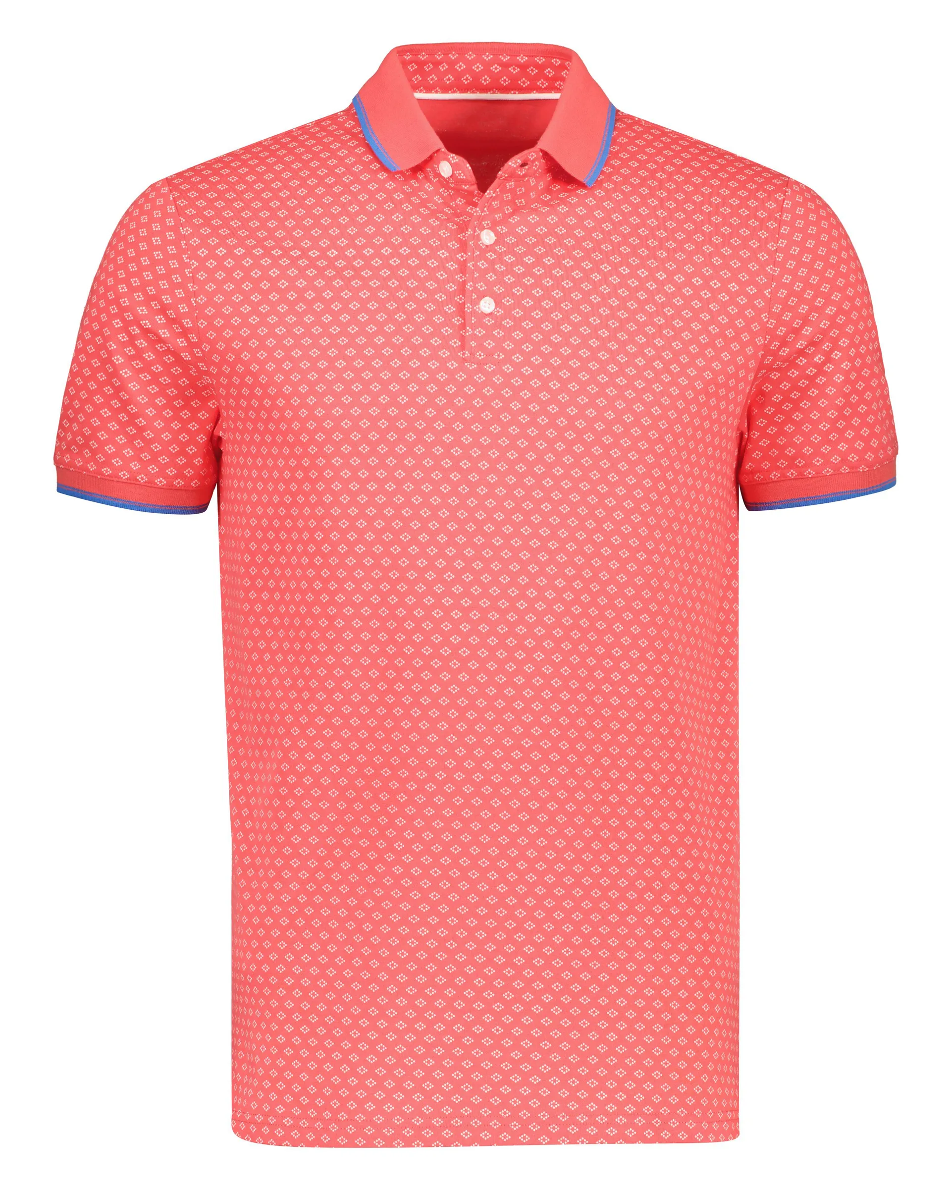Dolphin Polo met Stippenprint Oranje