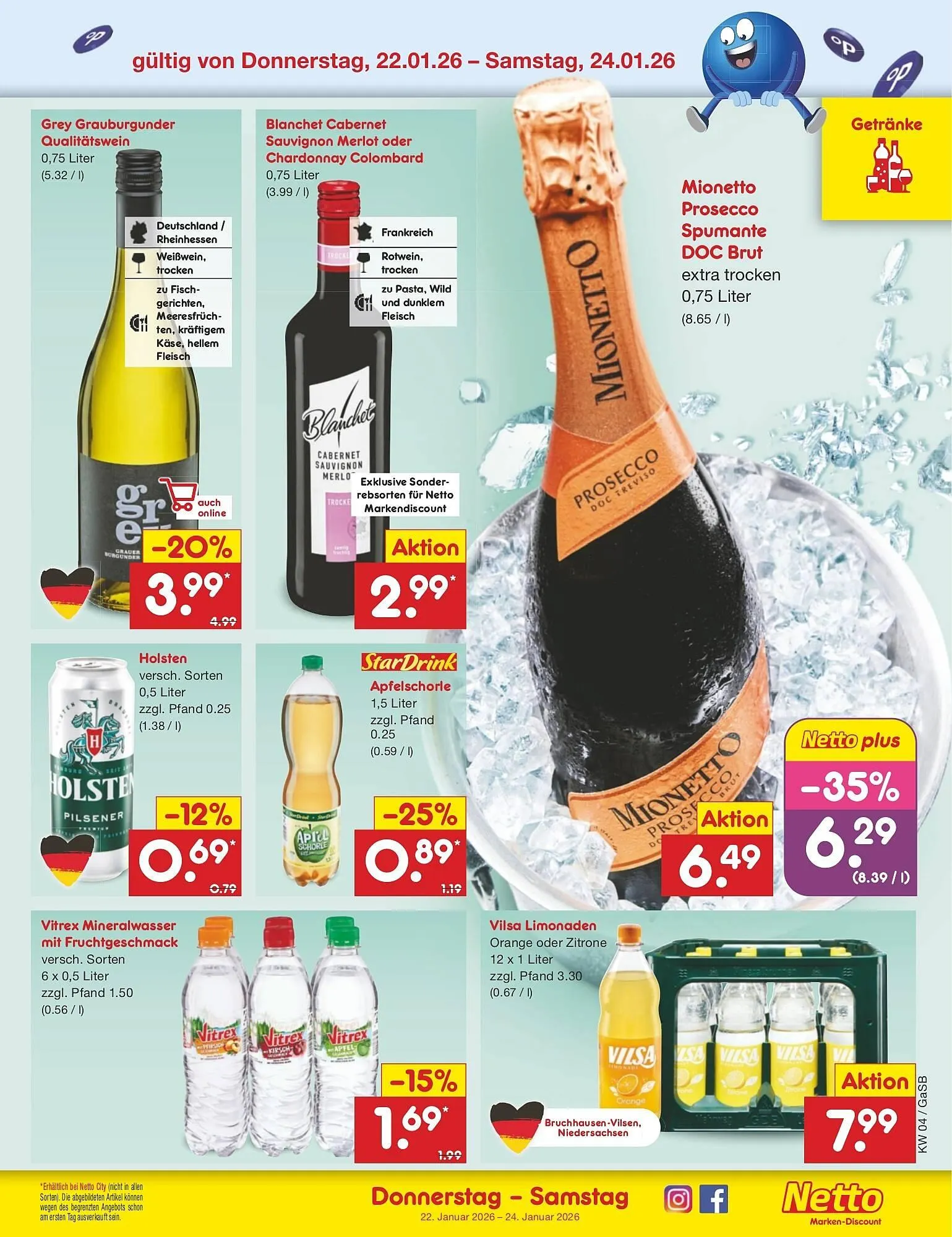 Netto Marken-Discount DE folder van 19 januari tot 24 januari 2026 - Folder pagina 47