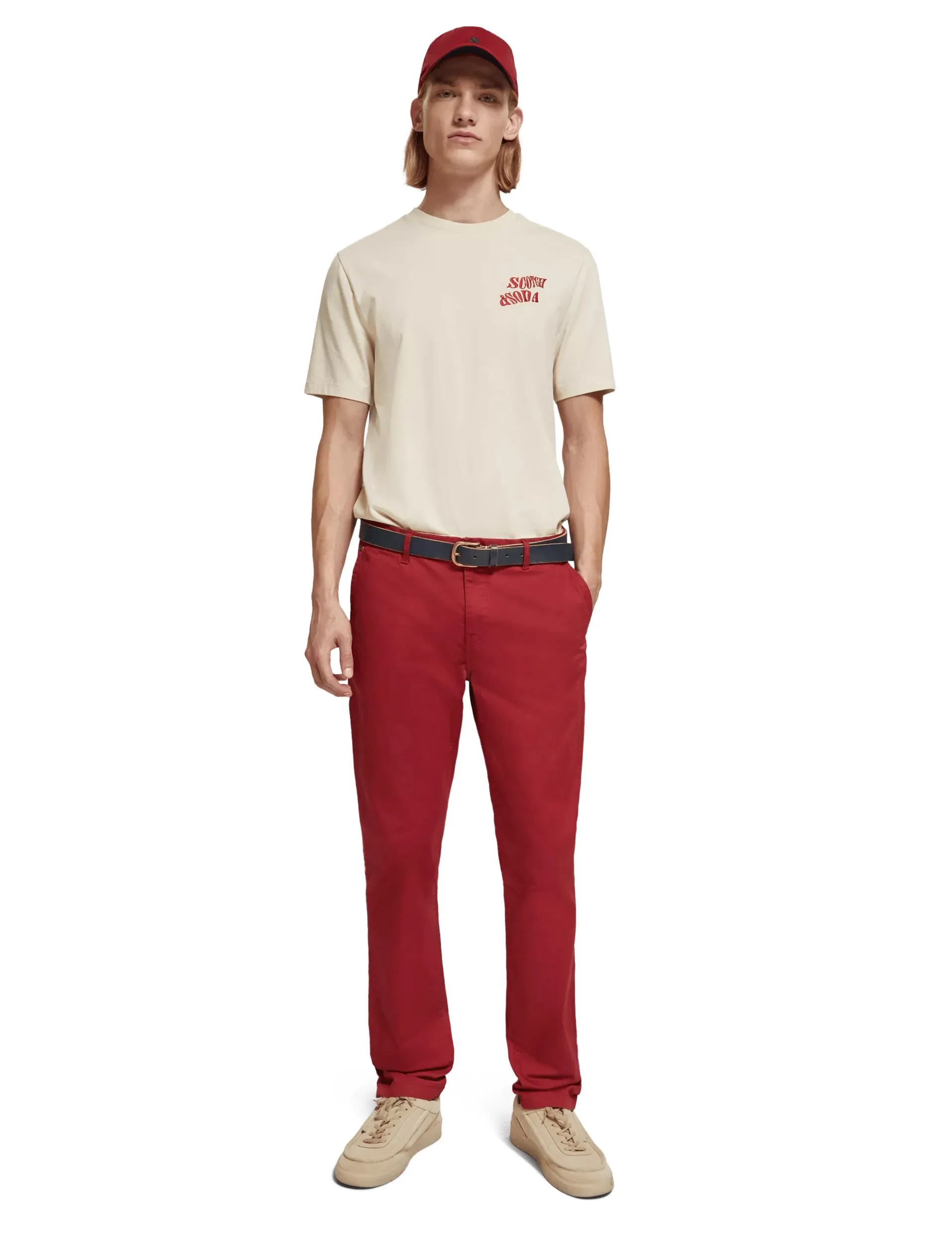 The Stuart regular slim-fit chino