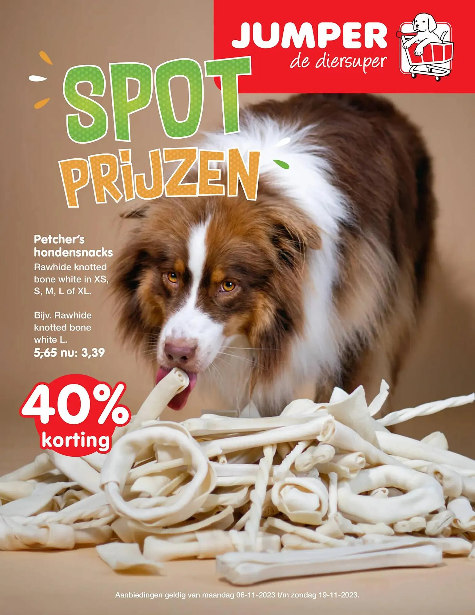 Jumper folder van 6 november tot 19 november 2023 - Folder pagina 1