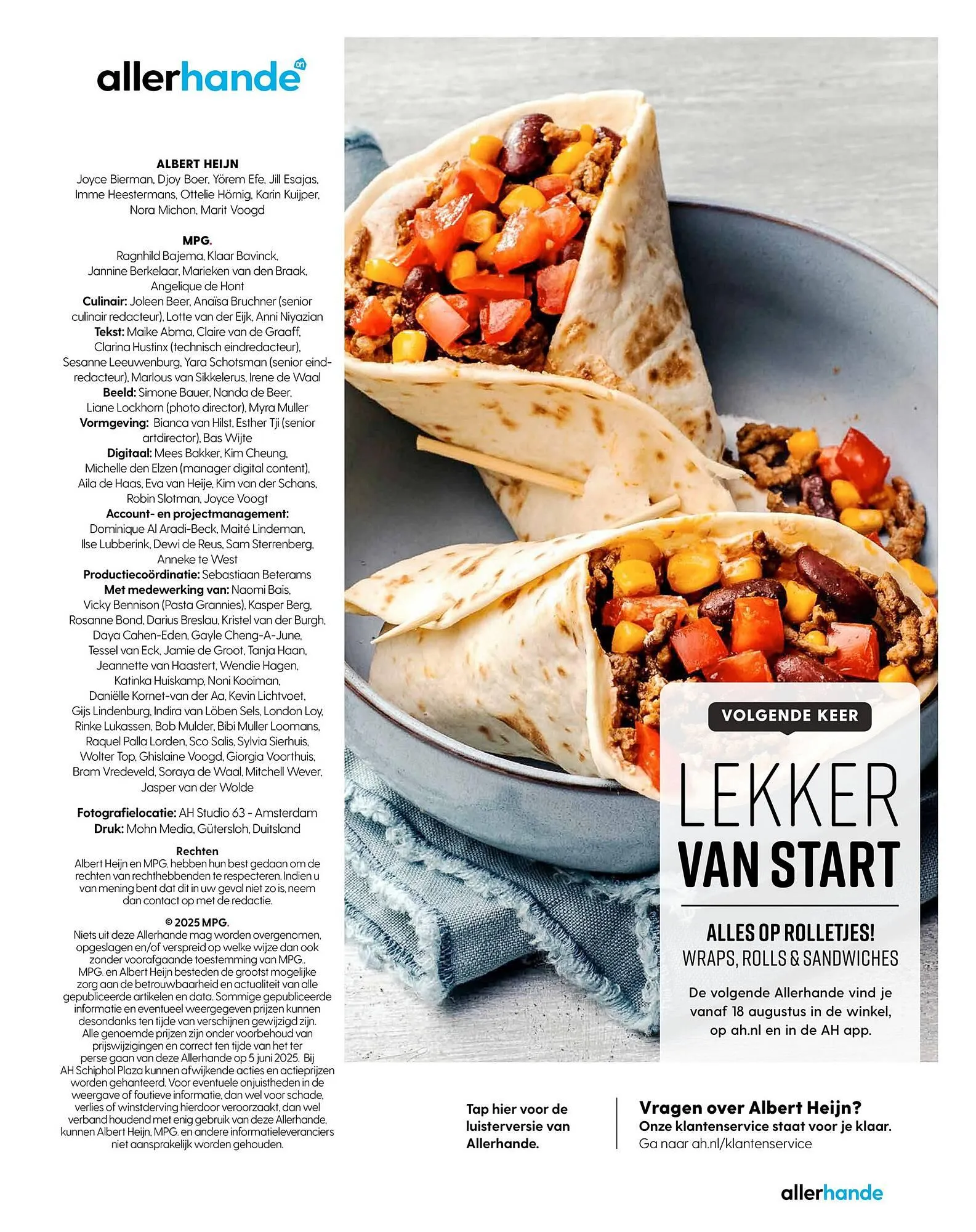 Allerhande magazine van 8 juli tot 18 augustus 2025 - Folder pagina 121