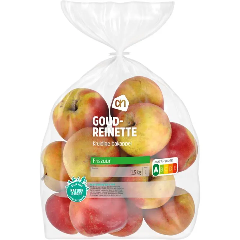 AH Goudreinettte zak