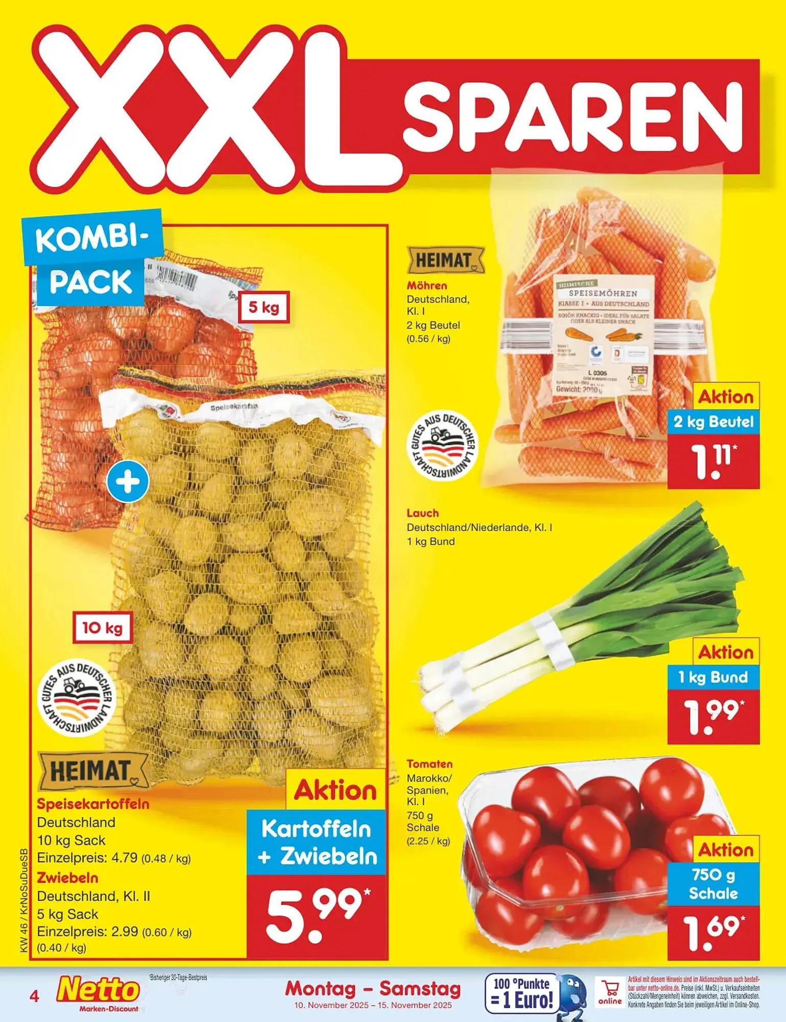 Netto Marken-Discount DE folder van 10 november tot 15 november 2025 - Folder pagina 4