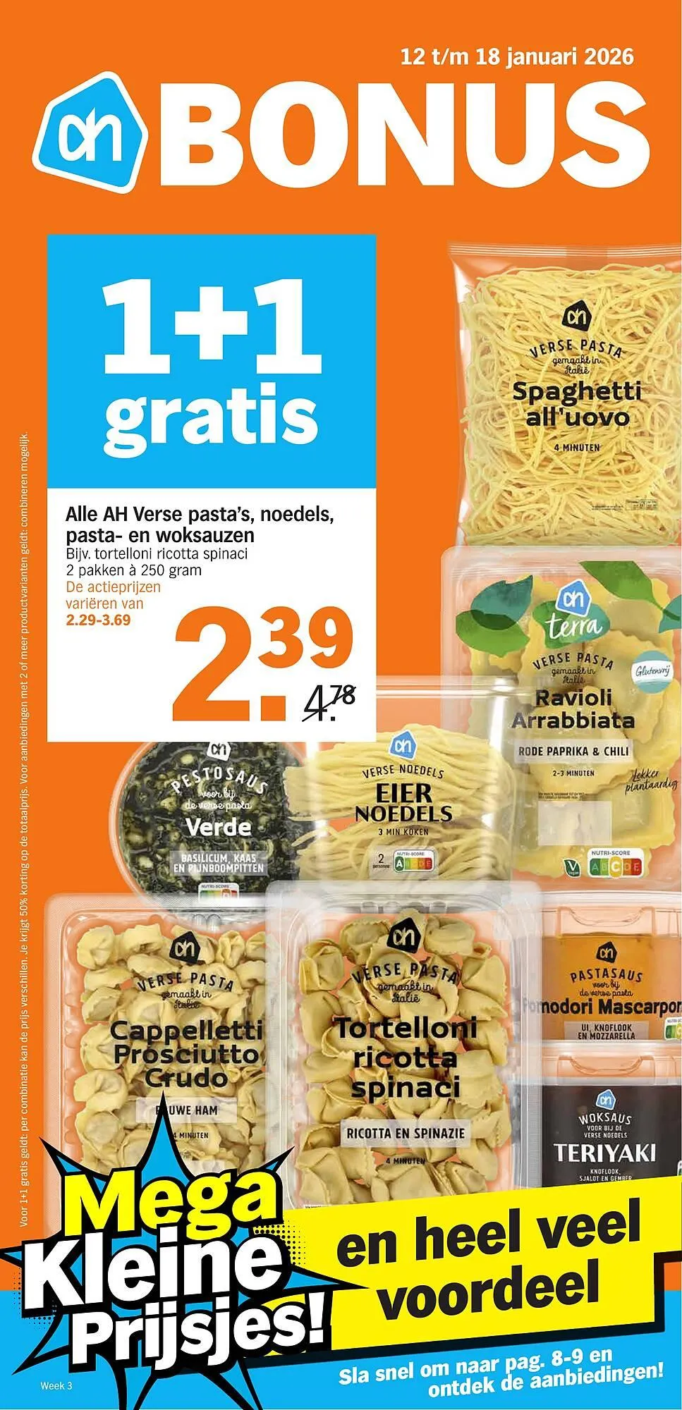 Albert Heijn folder van 12 januari tot 18 januari 2026 - Folder pagina 1