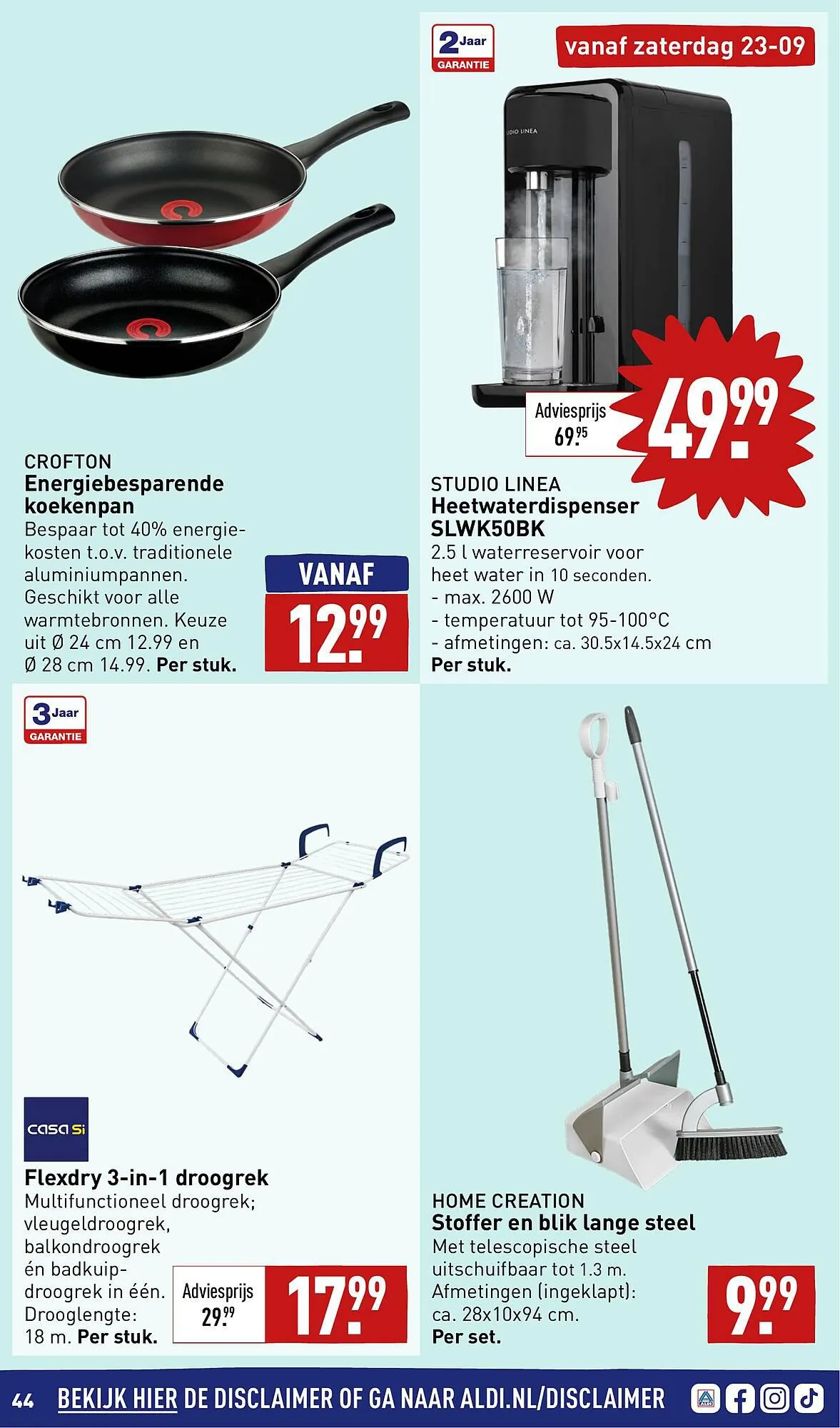 ALDI folder van 18 september tot 24 september 2023 - Folder pagina 44