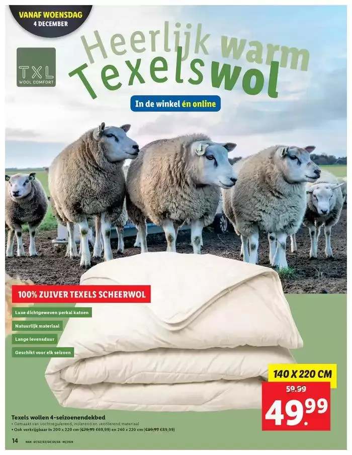 Aanbiedingen voor koopjesjagers van 28 november tot 11 december 2024 - Folder pagina 4