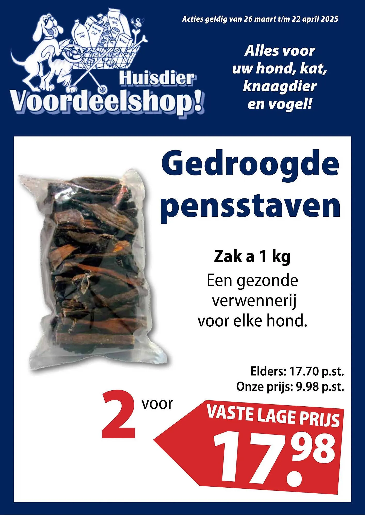 Huisdier Voordeelshop folder - 1