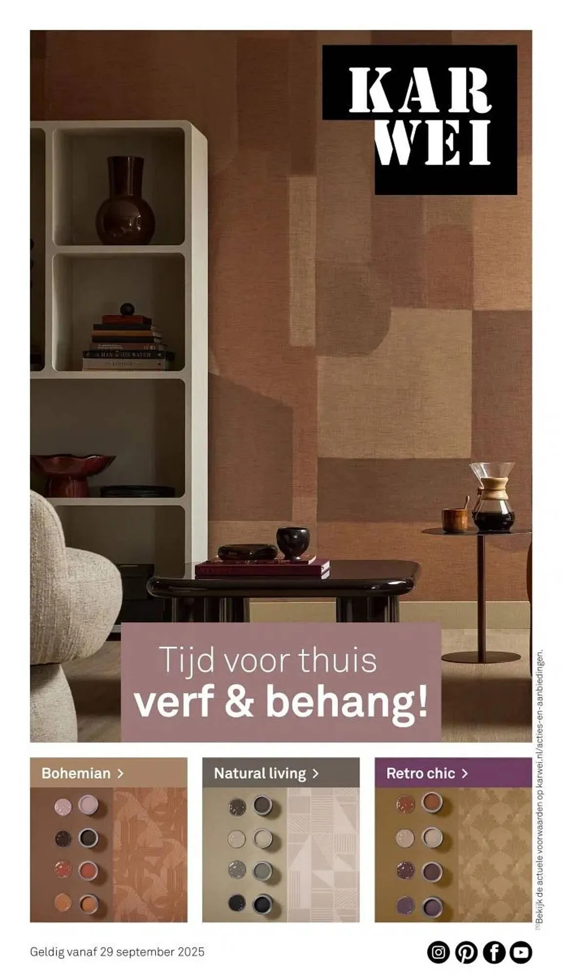 Karwei folder van 29 september tot 31 december 2025 - Folder pagina 1