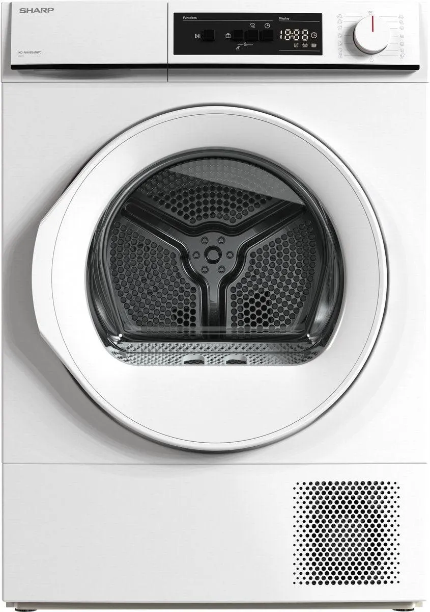 Sharp KDNHA8S6GW21CB warmtepompdroger