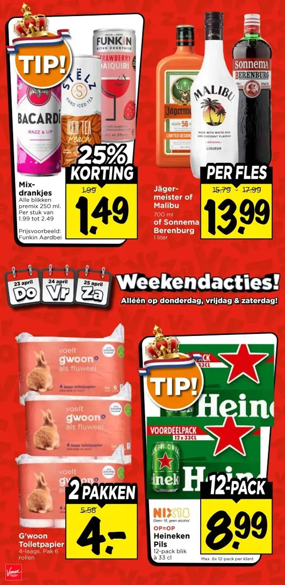 Vomar Voordeelmarkt folder van 23 april tot 25 april 2026 - Folder pagina 2