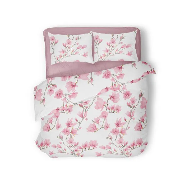 Elegance Dekbedovertrek Lena - licht roze