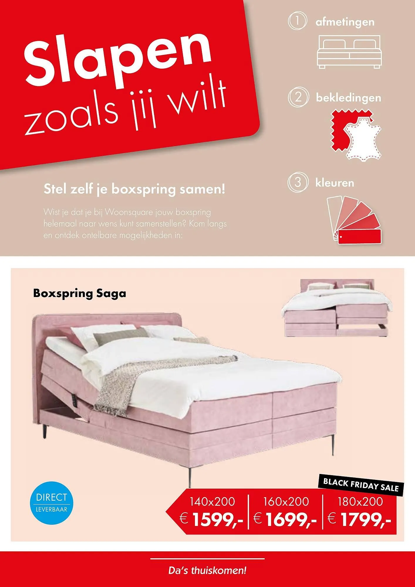 Woonsquare Slaap folder van 3 november tot 8 november 2025 - Folder pagina 2