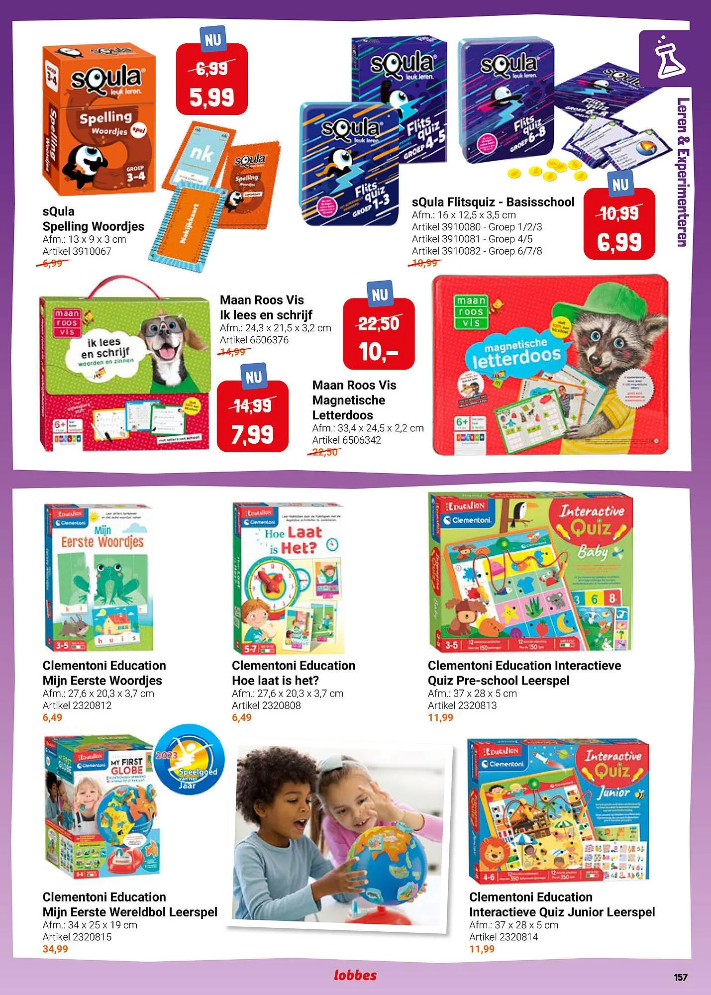 Lobbes folder van 17 september tot 31 december 2023 - Folder pagina 159