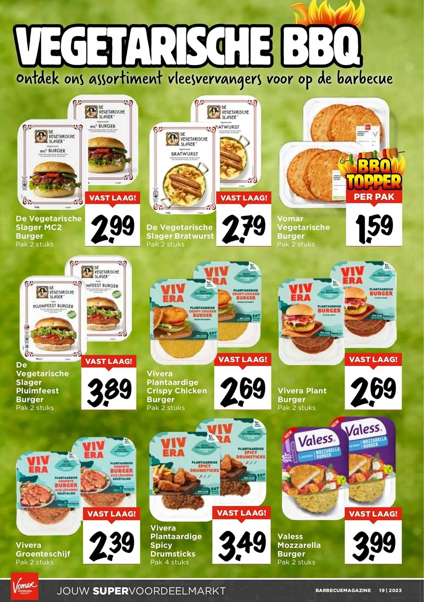 Vomar BBQ folder van 27 april tot 16 september 2023 - Folder pagina 19