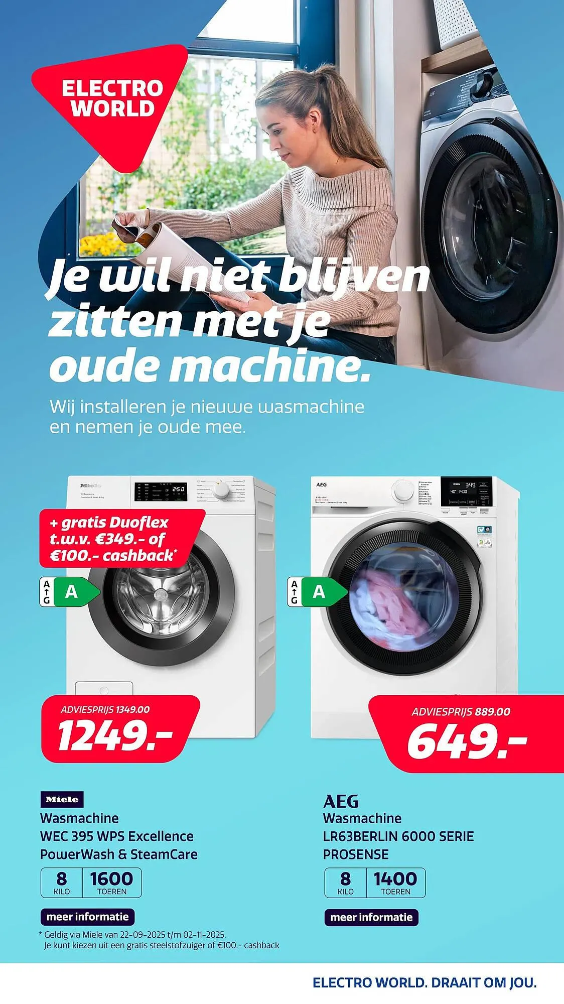 Electroworld folder van 20 oktober tot 2 november 2025 - Folder pagina 1