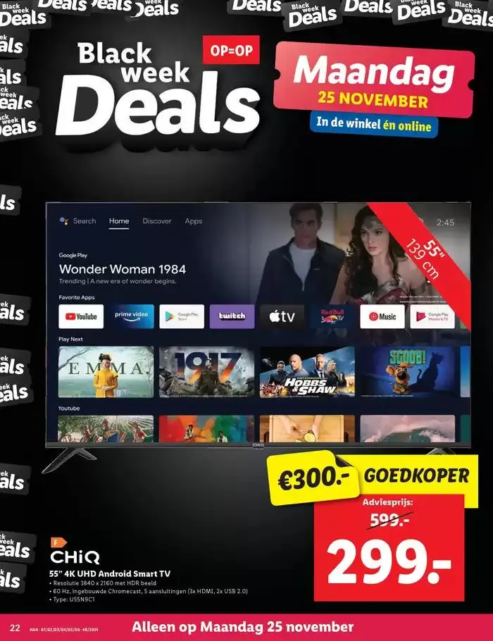 Onze beste deals voor u van 21 november tot 4 december 2024 - Folder pagina 22