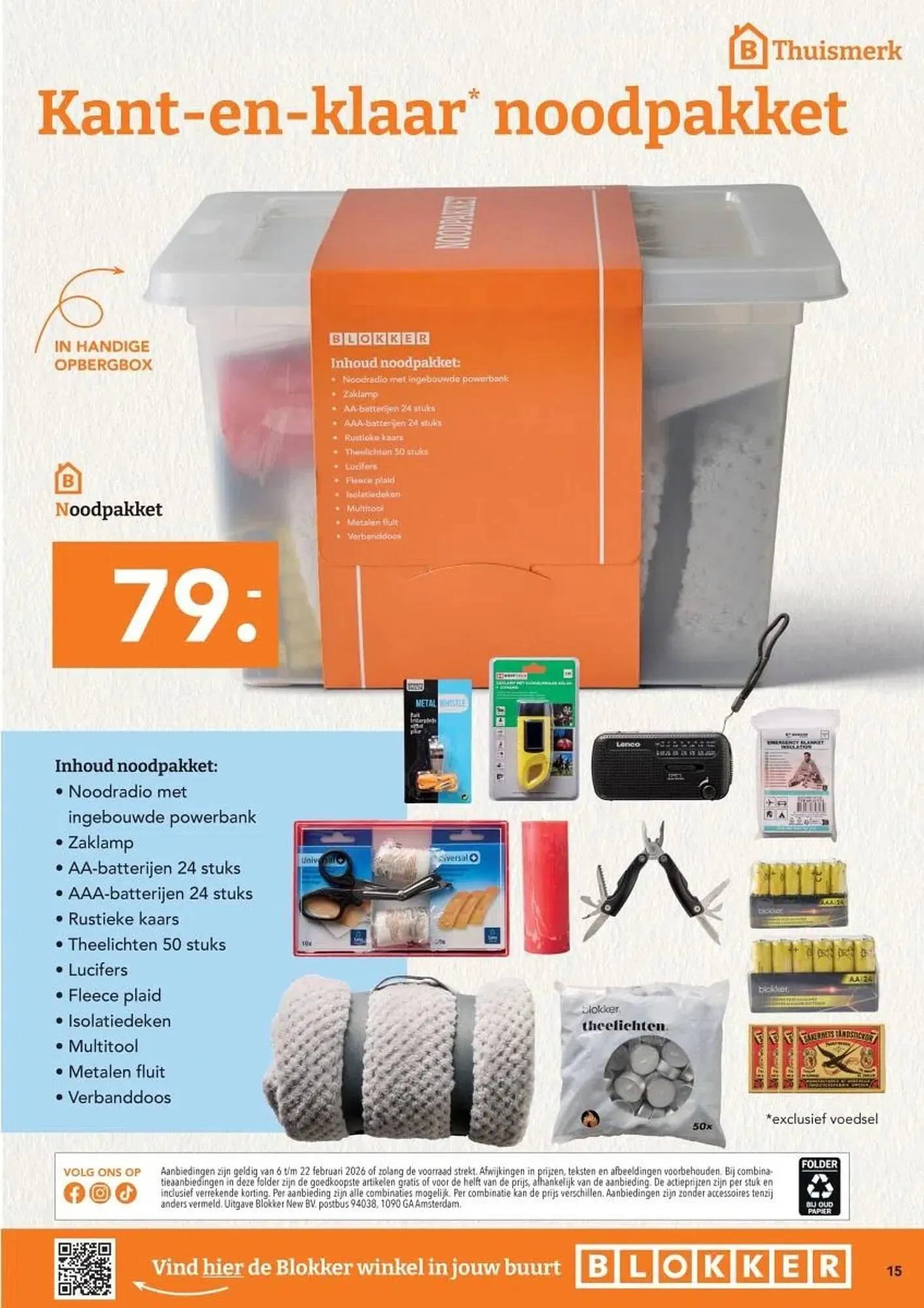 Blokker folder van 2 februari tot 22 februari 2026 - Folder pagina 15