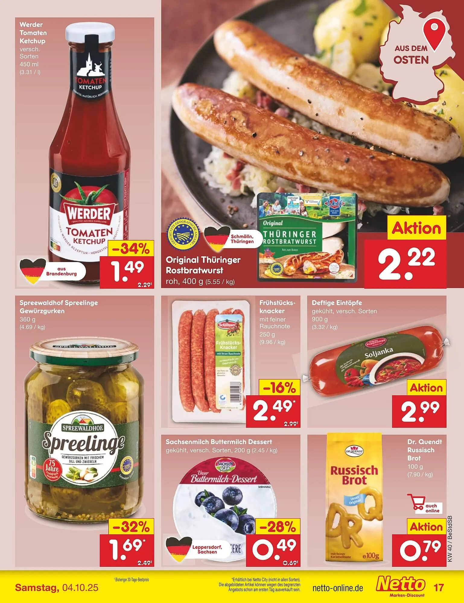 Netto Marken-Discount DE folder van 29 september tot 4 oktober 2025 - Folder pagina 19