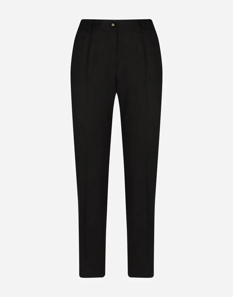 Pantalon en gabardine