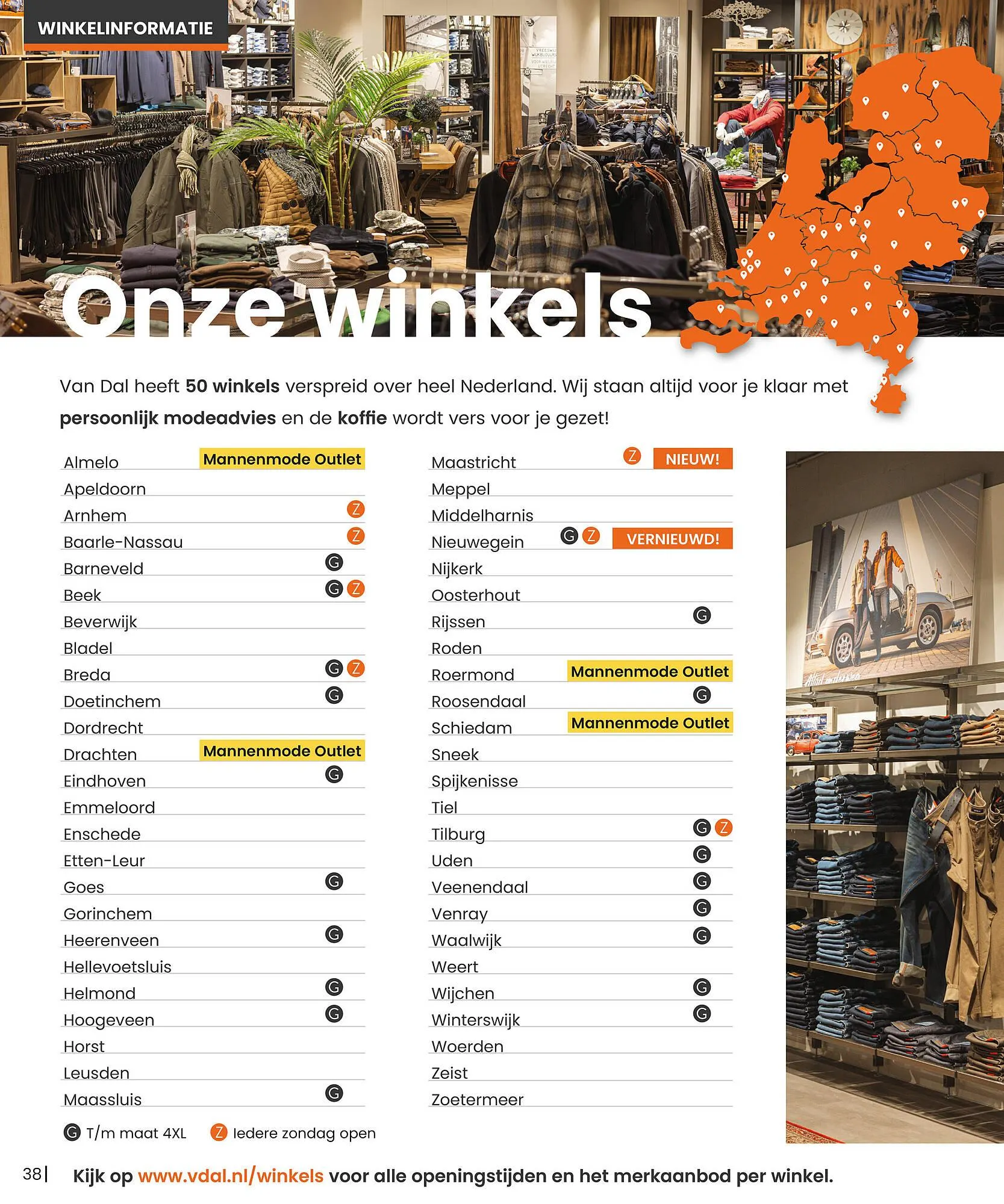 Van Dal Mannenmode folder van 10 oktober tot 31 december 2025 - Folder pagina 38