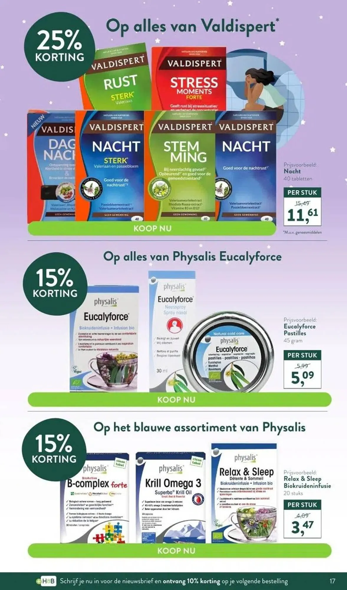 Holland & Barrett folder van 30 oktober tot 26 november 2023 - Folder pagina 17