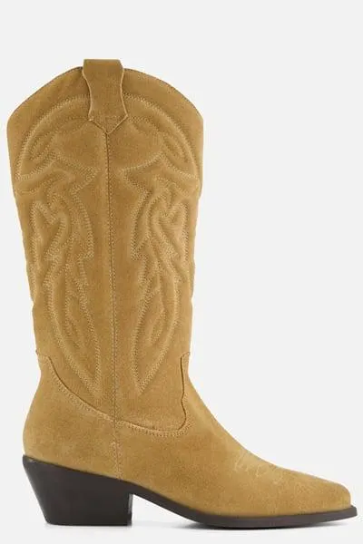 Cellini Cowboylaarzen beige Suede