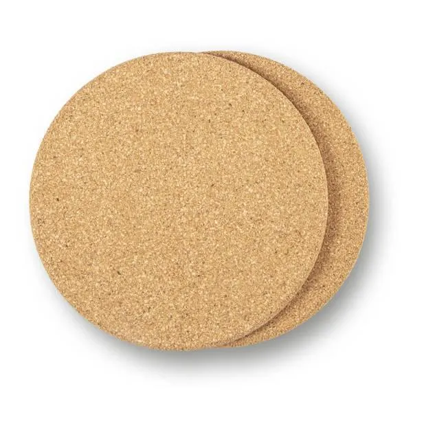 Blokker panonderzetter - 2 stuks - kurk