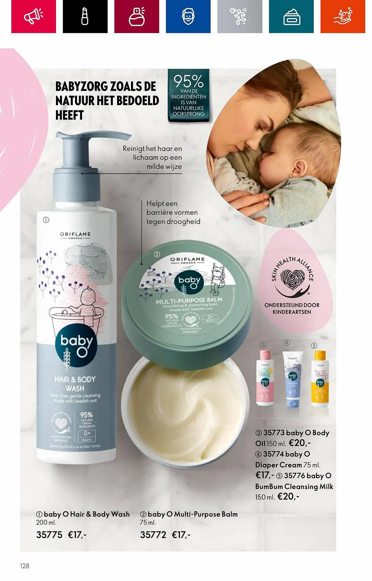 Oriflame folder van 18 juli tot 1 augustus 2023 - Folder pagina 128