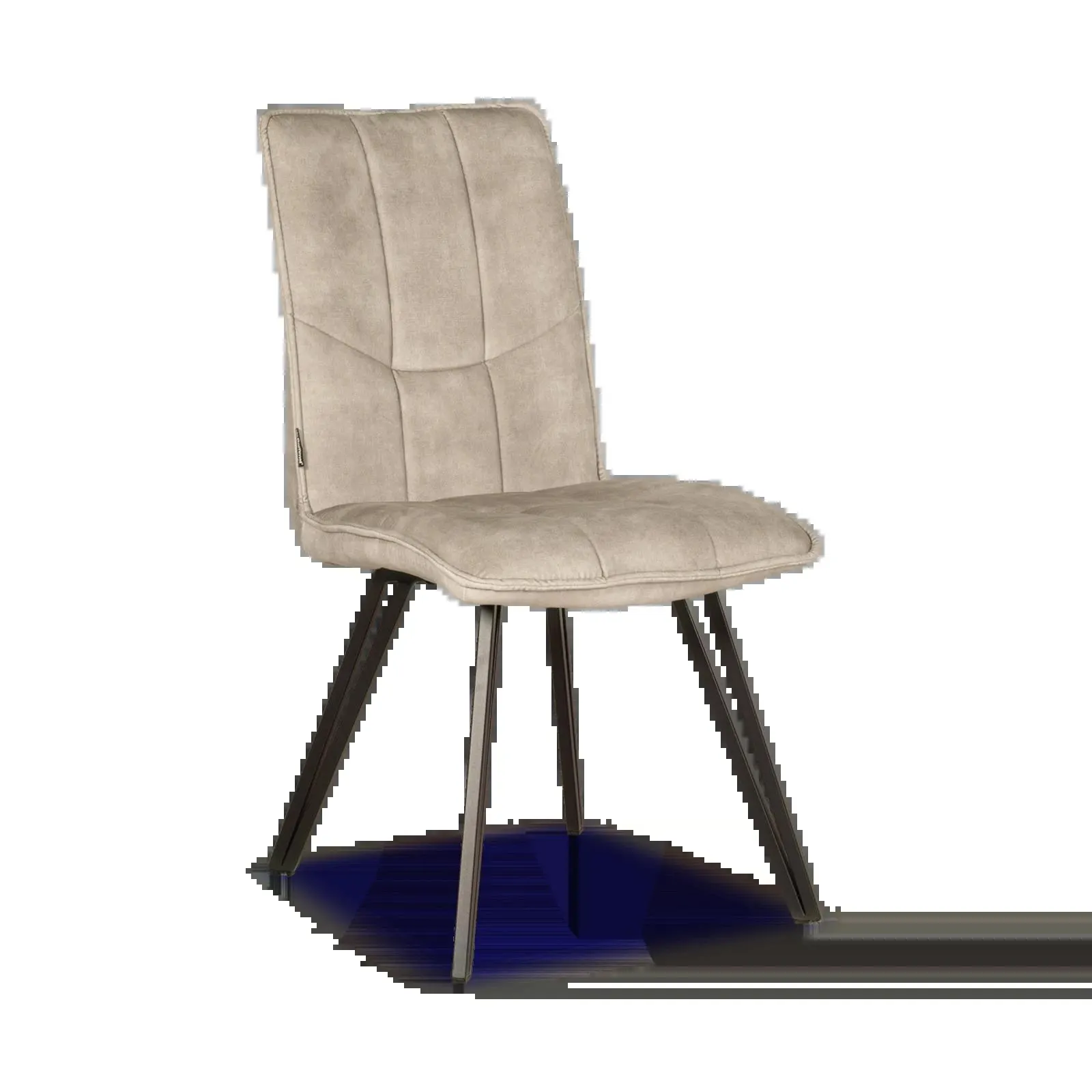 Eetkamerstoel Fancy - Velvet Adore Sand