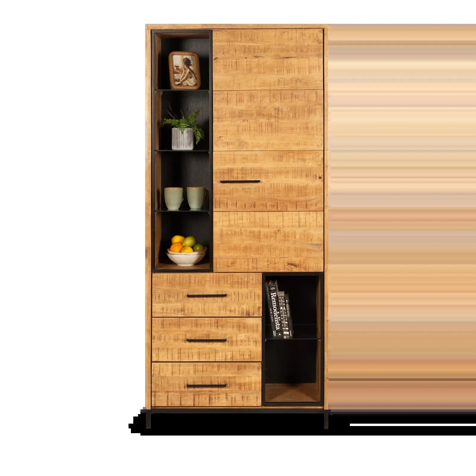 Opbergkast (vakken) Panama - Warm Brown