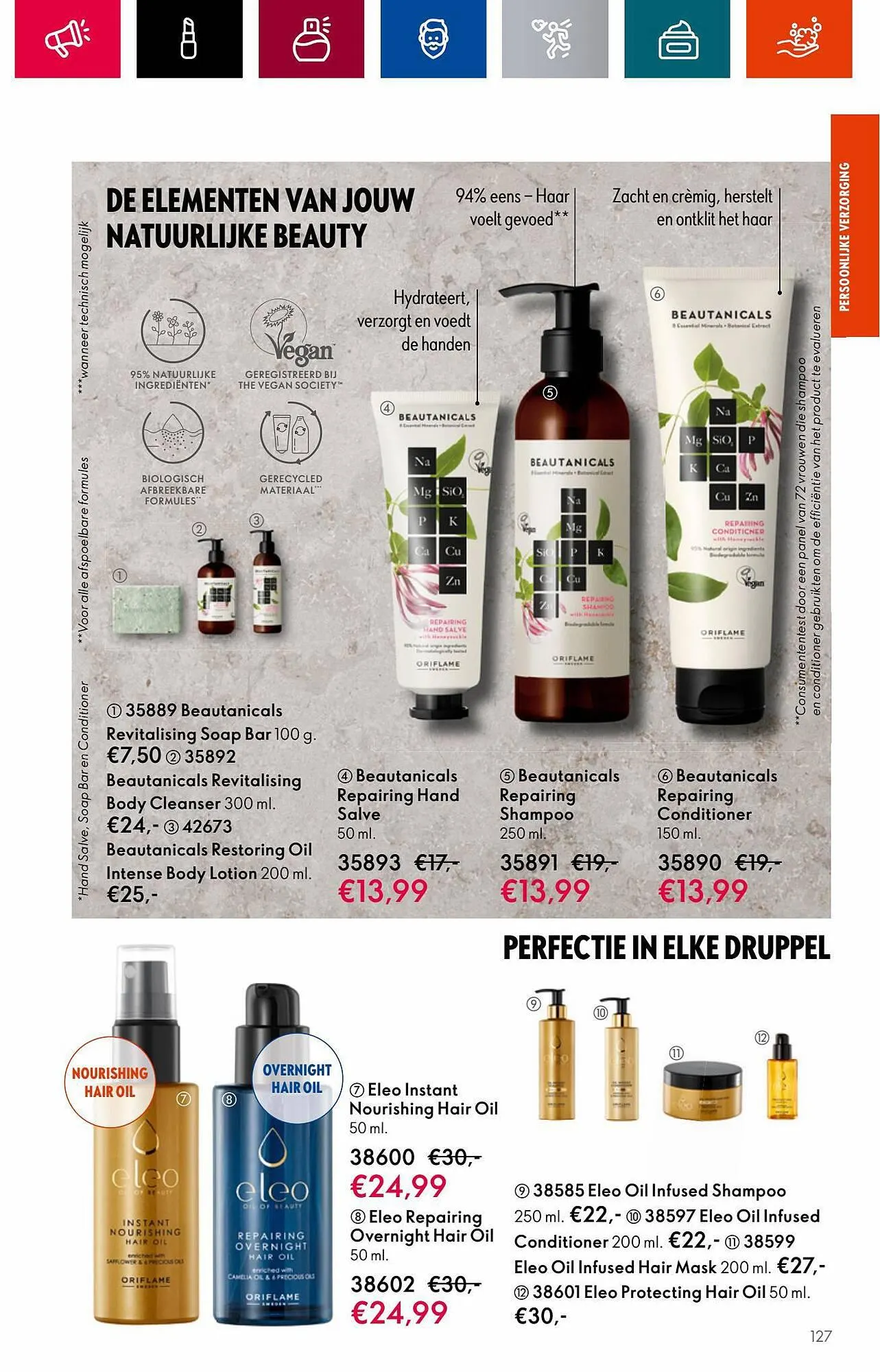 Oriflame folder van 18 juli tot 1 augustus 2023 - Folder pagina 127