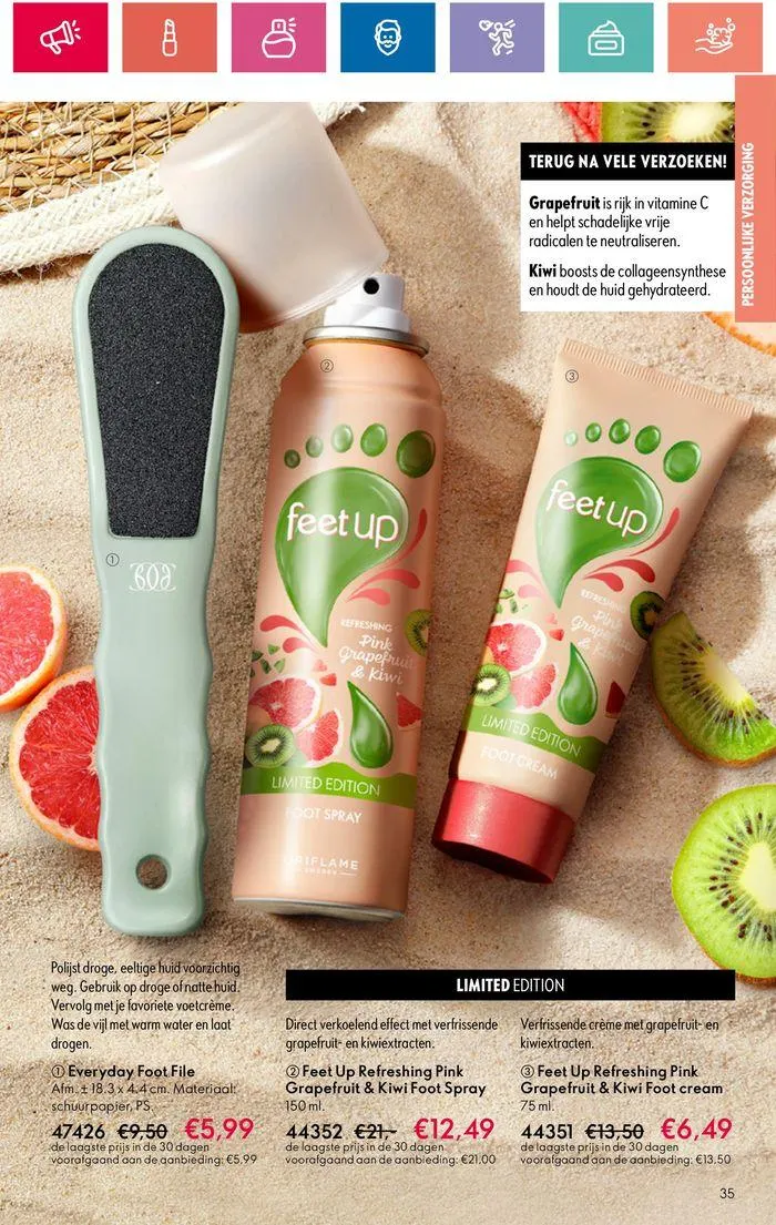 ORIFLAME folder! van 30 mei tot 13 juni 2024 - Folder pagina 35