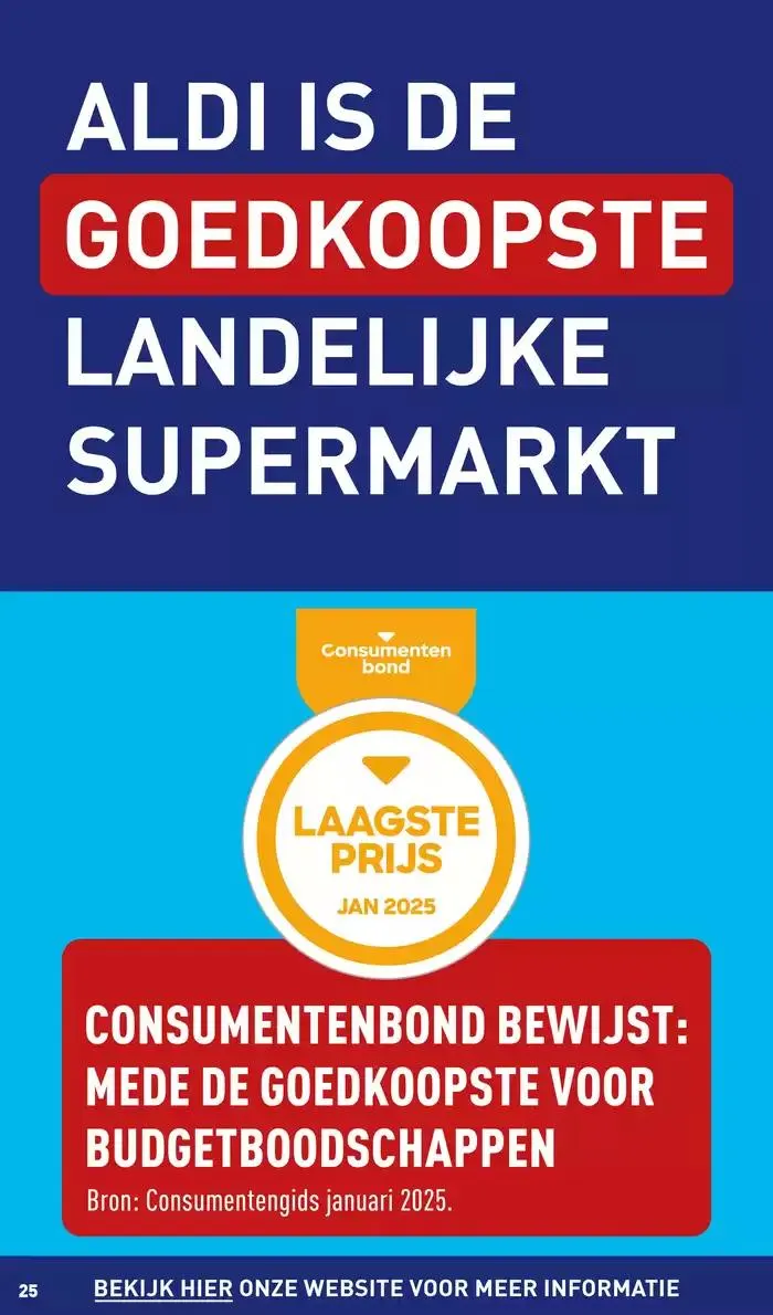 Exclusieve deals en koopjes van 9 januari tot 16 januari 2025 - Folder pagina 25